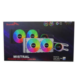 Thunder Mistral 240mm ARGB AIO CPU Cooler New