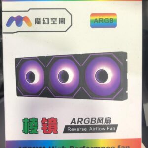 ARGB REVERSE AIR FLOW FAN